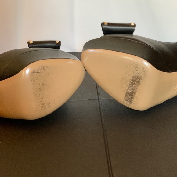 Valentino Rockstud Peep-toe Slingback Pump - Picture 6 of 7